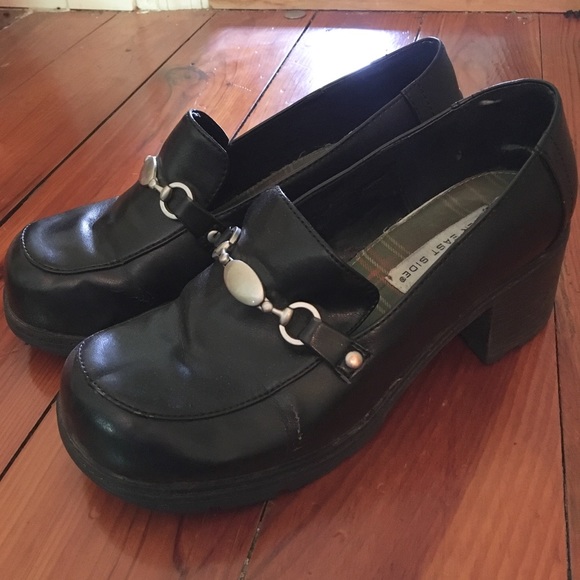 Dolls Kill Shoes - Heeled Platform Loafers
